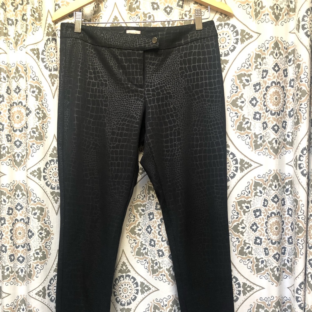 Laundry Womens snakeskin design slim for pants